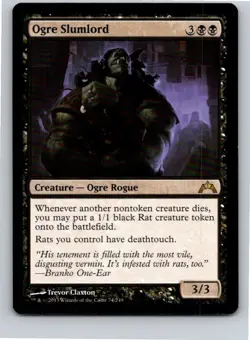 Magic the Gathering Ogre Slumlord Gatecrash MTG Free Shipping! - Image 1