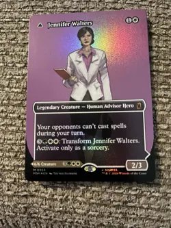 Jennifer Walters The Sensational She-Hulk Borderless Foil Marvel Super Heroes Nm - Image 1