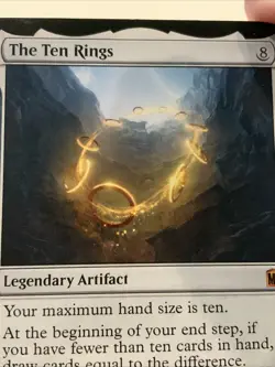 The Ten Rings Magic The Gathering Marvel Superheroes NM 0251 - Image 2