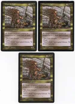 Vhati il-Dal x3 3x 1997 Tempest Multi-Color Rare Creature MTG MP AZ3 - Image 1