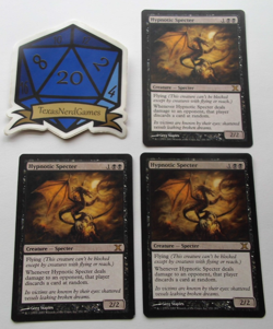 x3 Hypnotic Specter 10th Edition MTG Magic The Gathering TexasNerdGames DSC - Image 1