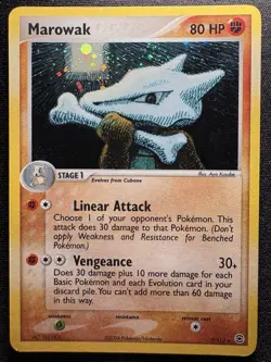 Marowak 7/112 Holo EX FireRed & LeafGreen 2004 Pokemon LP Lightly Played - Image 1