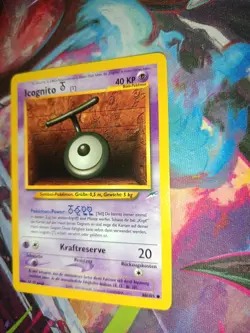 Icognito [T] T 88/105 Deutsch Vintage Pokemon Karte aus Neo Destiny Sammlung TCG - Image 3