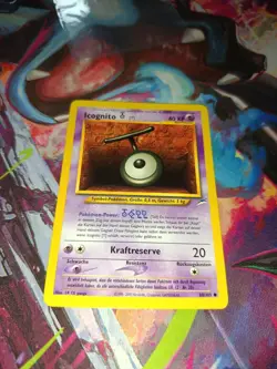 Icognito [T] T 88/105 Deutsch Vintage Pokemon Karte aus Neo Destiny Sammlung TCG - Image 4