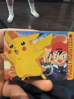 Pokemon Vintage Pocket Monsters Vending HOLO Prism Sticker Bandai 1999 Nintendo - Image 1