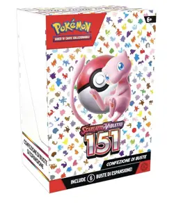Pokemon Scarlatto & Violetto | Pokemon 151 Booster Bundle 6 Buste ITA | Sealed ✅ 820650603204 - Image 1