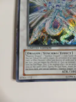 YuGiOh! MAJESTIC STAR DRAGON SECRET RARE CT06-EN003 LIMITED EDITION - Image 2