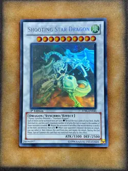 Yugioh Shooting Star Dragon STBL-EN040 Ghost Rare 1st Ed NM - Image 1