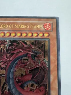 Yugioh Uria, Lord of Searing Flames SOI-EN001 Ultimate Rare 1st Ed VLP - Image 3