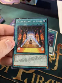 Yugioh Treasure of the Kings MZTM-EN006 Collector Rare 1st Ed NM - Image 1