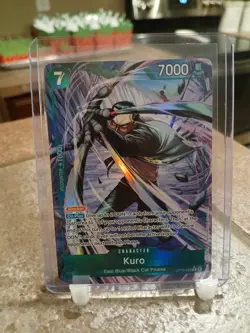 One Piece TCG Kuro OP15-025 Rare Alt Art Adventure on Kami's Island English - Image 1