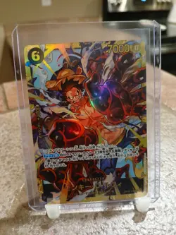 One Piece TCG Monkey D. Luffy SEC Japanese OP10-118 Royal Blood Secret Rare - Image 1