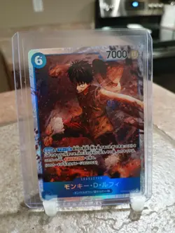One Piece TCG Monkey D. Luffy SR Japanese OP02-062 Paramount War Super Rare - Image 1