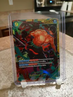 One Piece TCG Roronoa Zoro SEC OP06-118 English Secret Rare - Image 1