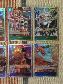 One Piece TCG OP14/EB04 Super Rare Lot ×6 Luffy, Perona, Doflamingo - Image 3
