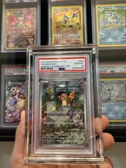 Pokemon 2023 Obsidian Flames Center ETB SVP Promo #044 Charmander PSA 10 - Image 1