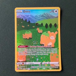 Pokemon Card Ditto GG22/GG70 Galarian Gallery Crown Zenith Near Mint - Image 1