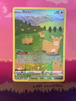 Pokemon Card Ditto GG22/GG70 Galarian Gallery Crown Zenith Near Mint - Image 1