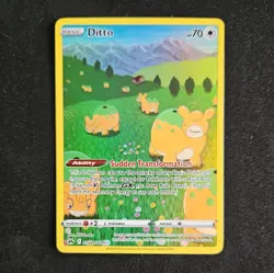 Pokemon Card Ditto GG22/GG70 Galarian Gallery Crown Zenith Near Mint - Image 1