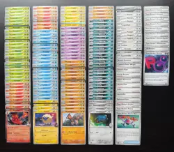 Destined Rivals Complete NM Base Set: C/UC/R-Holo (165 Cards) (No ex or reverse) - Image 1