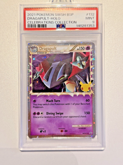 2021 Pokemon Dragapult (Prime) 🐉 #132 SWSH Promo Cards ✨ PSA 9 MINT 🔥🚀🌎 - Image 3