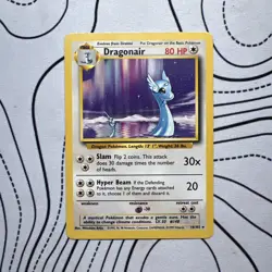 Pokemon Cards Dragonair 18/102 Base Set Unlimited Rare LP/MP - Image 1