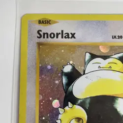 2016 Snorlax XY179 Promo Pokemon Holo Foil Refractor Pokemon Card PC713 - Image 5