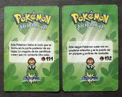 SUNKERN X SUNFLORA LOT - POKEMON JOHTO COLLECTOONS POKEDEX CCG CARDS - Image 2