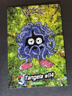 TANGELA POKEMON CRYSTAL CARD COLLECTION CRACKED ICE HOLO - Image 1