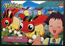 LEDYBA & ARIELLE POKEMON JOHTO CARDS TOPS CARD ART - Image 1