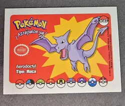 AERODACTYL - WHOS THAT POKEMON VINTAGE 1997 CARD - Image 1