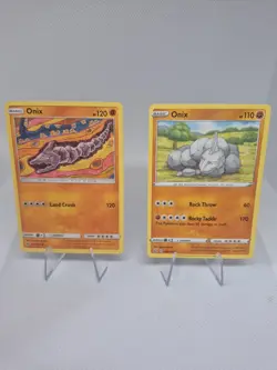 Onix 109/214 And Onix 068/163 Pokemon Cards Lot B4 - Image 1