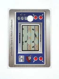 Manhole - Expedition E-reader DEMO Hole Punch Pokemon Scan card (NM+) - Image 1