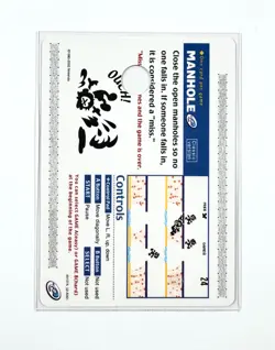 Manhole - Expedition E-reader DEMO Hole Punch Pokemon Scan card (NM+) - Image 2