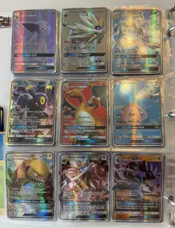 Pokemon TCG Burning Shadows/Shining Legends GX Holo/Foil 9-Card Lot - Image 1