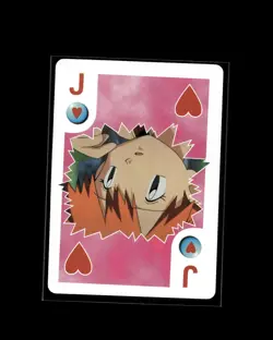 Misty Jack of Hearts Bicycle Playing Cards Pokemon 1999 JP LP US Seller - Image 1
