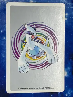 Hoot Hoot Silver Lugia Nintendo 1999 Japanese Playing Card - Image 2