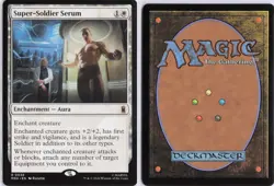Super-Soldier Serum 38 Rare Marvel Super Heroes Magic: The Gathering Near Mint - Image 3