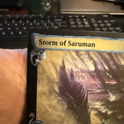 Storm of Saruman (Showcase Scrolls) Lord of the Rings NM 523 Regular - Image 2