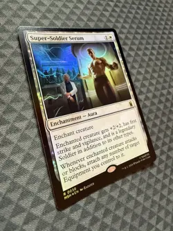 MTG Super-Soldier Serum #0038 Foil Rare Marvel Super Heroes (MSH) - Image 4