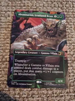 Abomination, Irradiated Brute Borderless Marvel Super Heroes Mtg Nm 0511 - Image 1