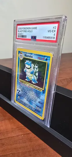 2000 POKEMON BASE SET 2 #2 BLASTOISE-HOLO PSA 4 - Image 3