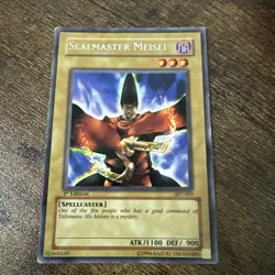 Yu-Gi-Oh! Seal master Meisei Rare Card AST-003 MP - Image 1