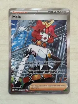 Pokemon TCG Mela 236/182 Paradox Rift Ultra Rare NM - Image 1