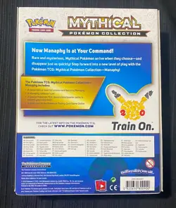 Pokemon Mythical Pokemon Collection Manaphy 20th Anniversary Generations Promo - Image 2