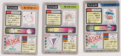Pokemon Carddass 1997 Sandslash Tentacruel Clefable Pocket Monsters Lot of 3 JP - Image 2