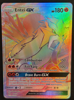 Entei GX 74/73 Shining Legends Holo Pokemon TCG ENG - Image 1