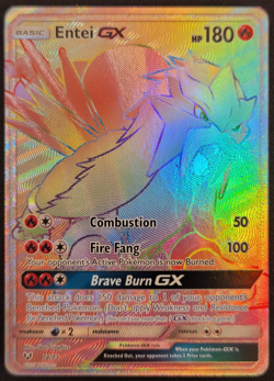 Entei GX 74/73 Shining Legends Holo Pokemon TCG ENG - Image 2