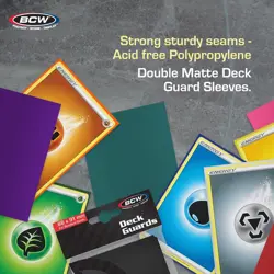 1000 Double Matte Deck Guard Card Sleeves, Mix 696542690061 - Image 4