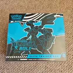 Pokemon TCG Scarlet & Violet Black Bolt Elite Trainer Box ETB NEW SEALED - Image 1